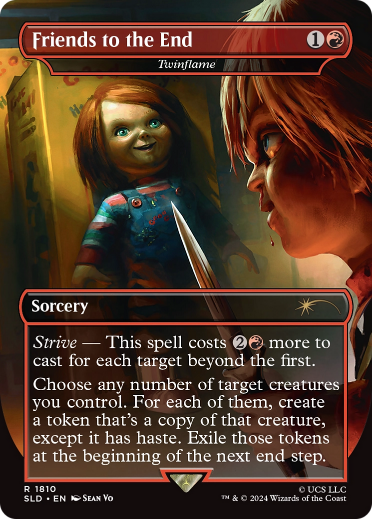 Friends to the End - Twinflame [Secret Lair Drop Series] | Good Games Cannington