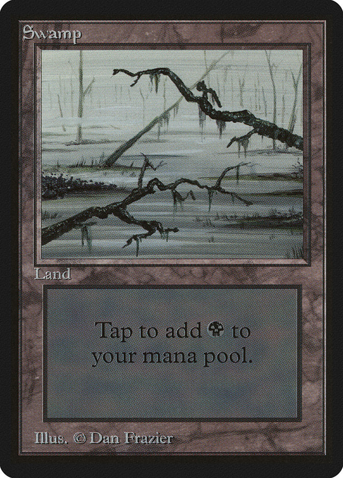 Swamp (296) [Beta Edition] | Good Games Cannington