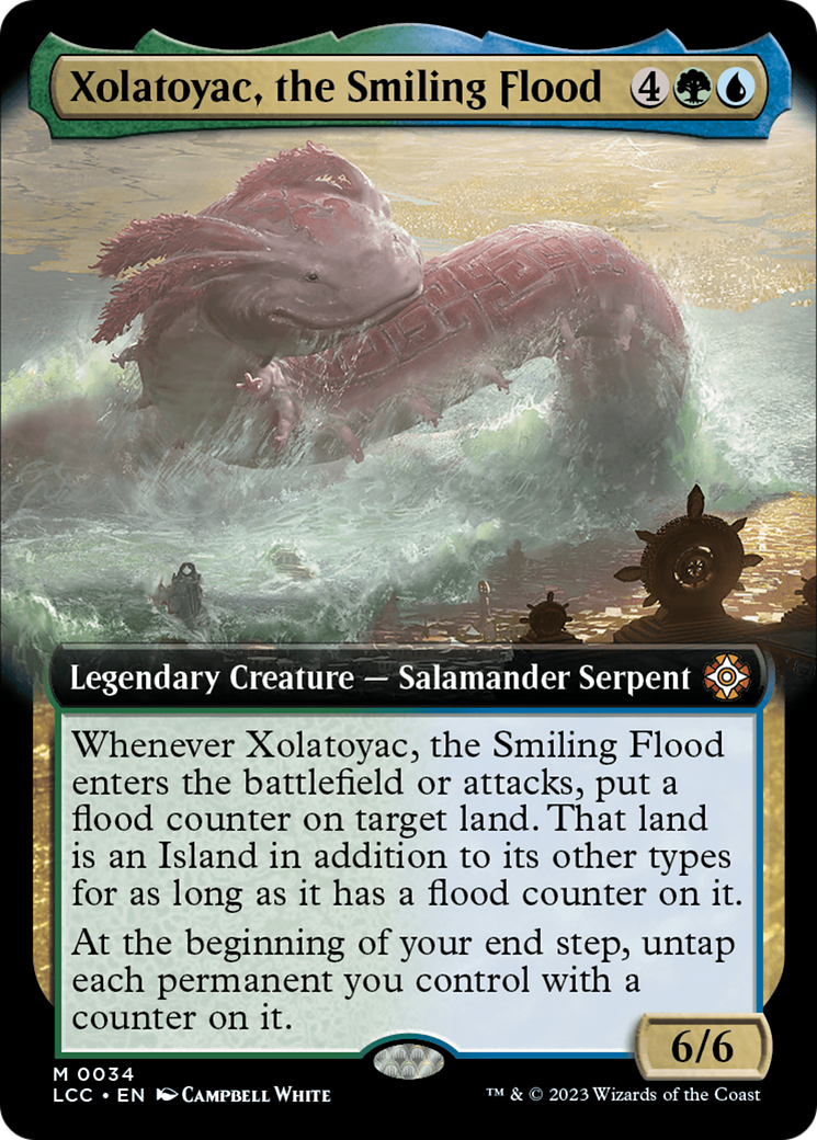Xolatoyac, the Smiling Flood (Extended Art) [The Lost Caverns of Ixalan Commander] | Good Games Cannington