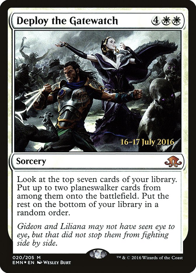 Deploy the Gatewatch [Eldritch Moon Prerelease Promos] | Good Games Cannington