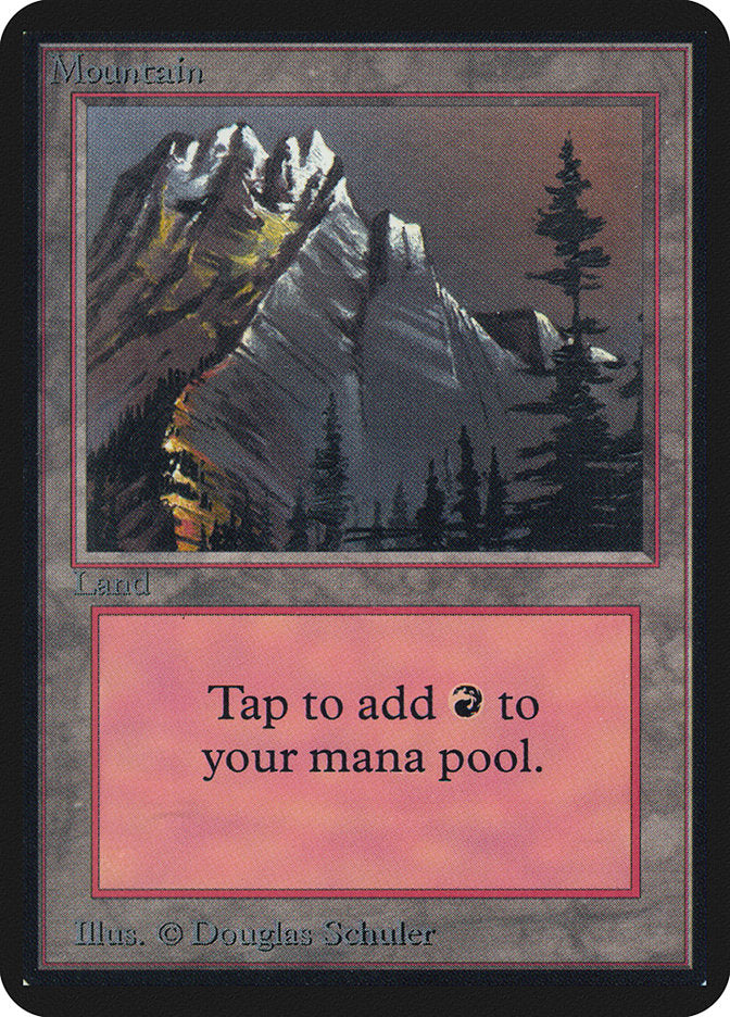Mountain (292) [Alpha Edition] | Good Games Cannington