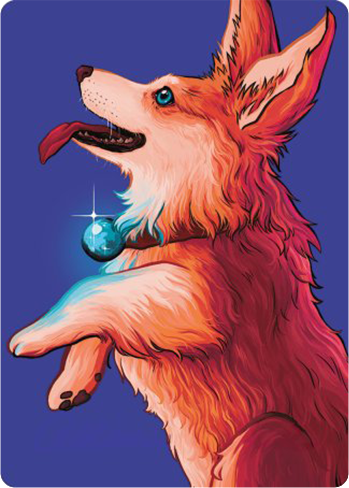 Phelia, Exuberant Shepherd Art Card [Modern Horizons 3 Art Series] | Good Games Cannington