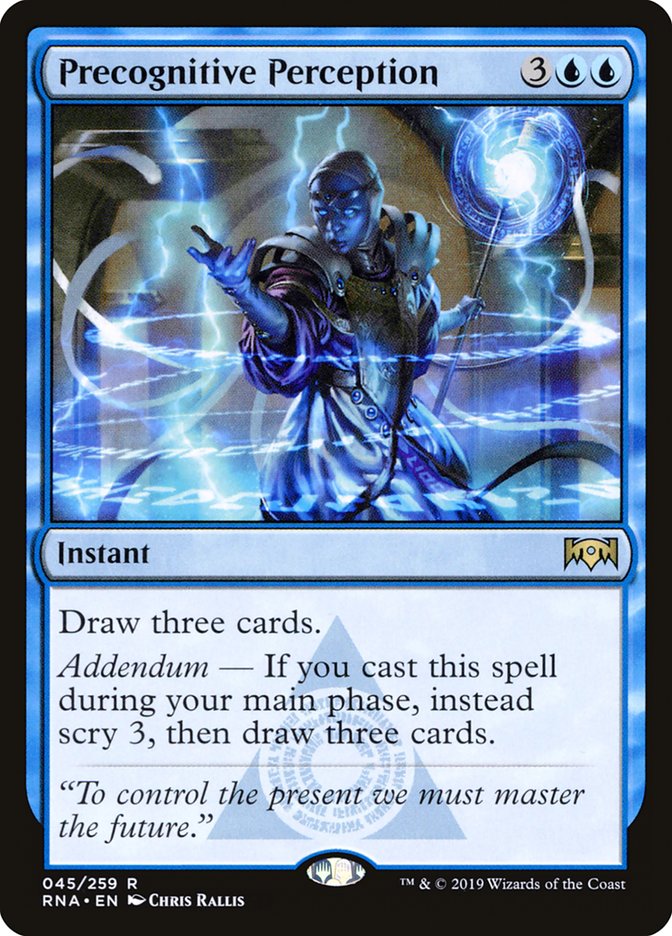Precognitive Perception 45 (Ravnica Allegiance)  | Good Games Cannington