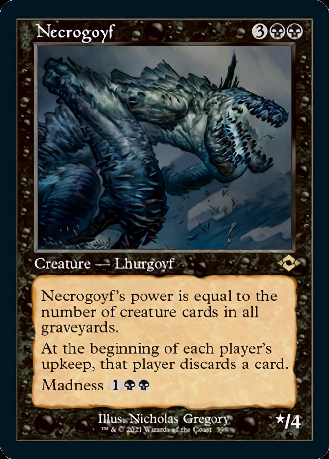 Necrogoyf (Retro Foil Etched) [Modern Horizons 2] | Good Games Cannington