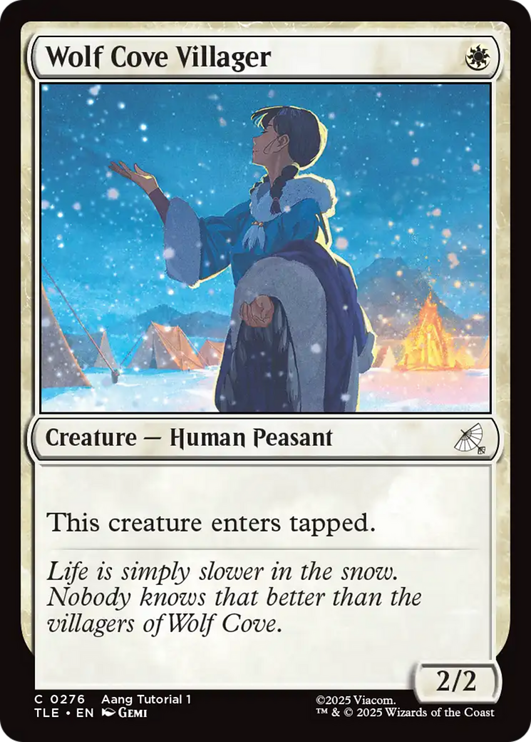 Wolf Cove Villager (0276) [Avatar: The Last Airbender: Eternal-Legal] | Good Games Cannington