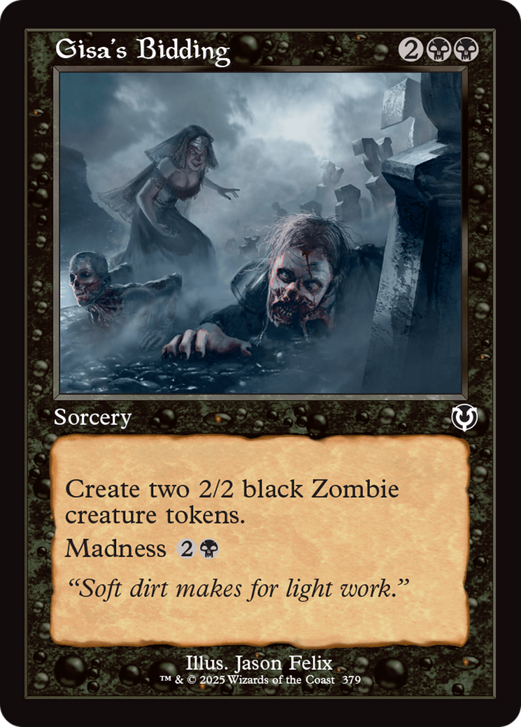 Gisa's Bidding (Retro Frame) [Innistrad Remastered] | Good Games Cannington
