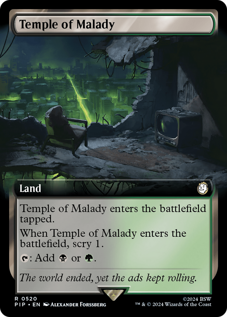 Temple of Malady (Extended Art) [Fallout] | Good Games Cannington