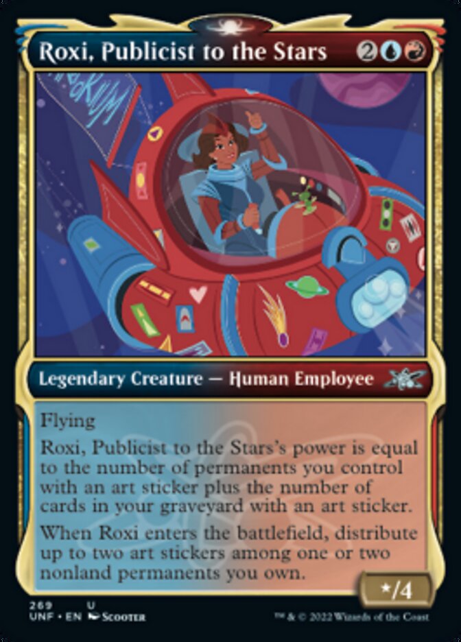 Roxi, Publicist to the Stars (Showcase) [Unfinity] | Good Games Cannington