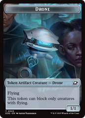 Robot // Drone Double-Sided Token [Edge of Eternities Tokens] | Good Games Cannington