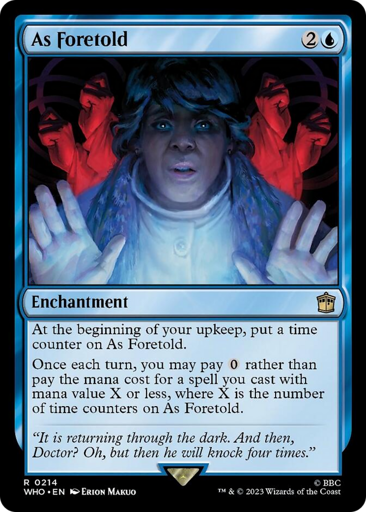 As Foretold [Doctor Who] | Good Games Cannington