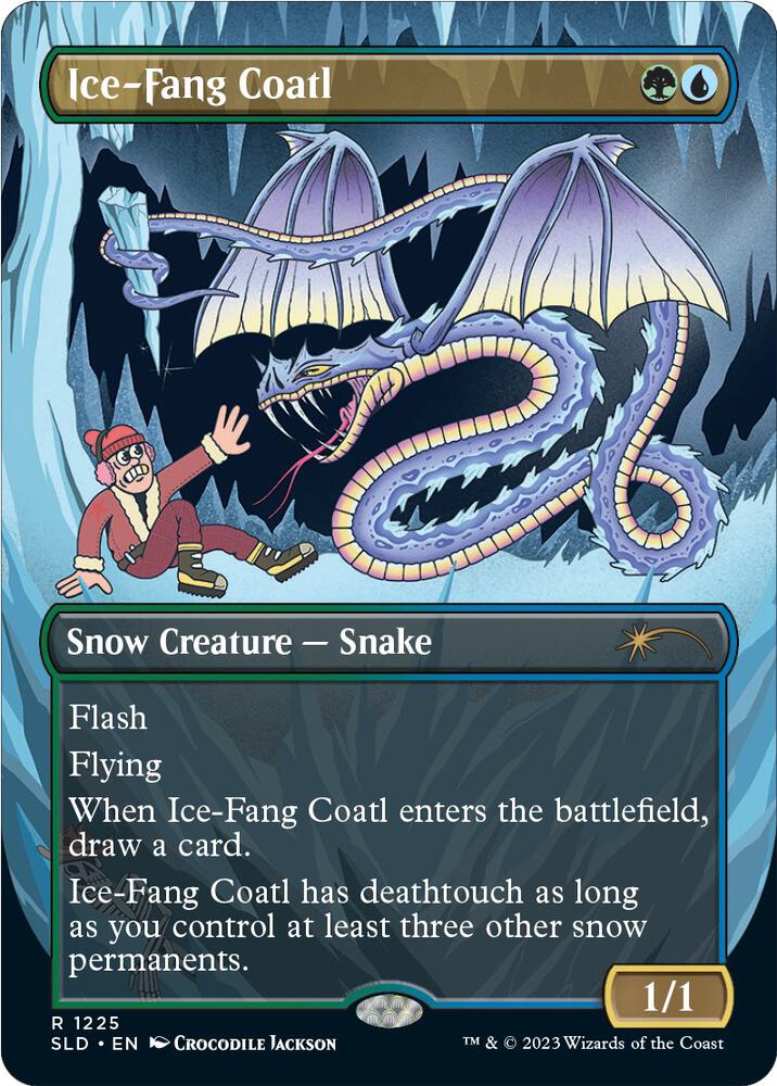 Ice Fang Coatl 1225 1225 (Secret Lair Drop Series)  - Foil | Good Games Cannington