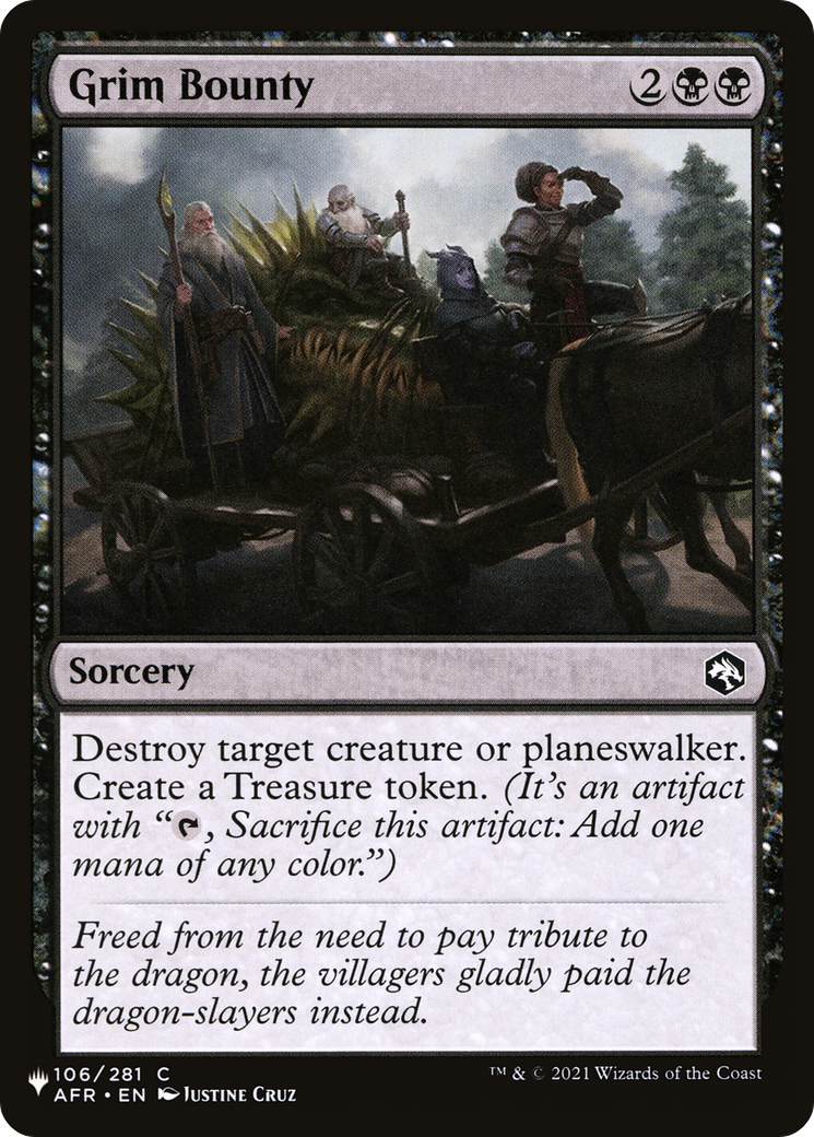 Grim Bounty [The List] | Good Games Cannington