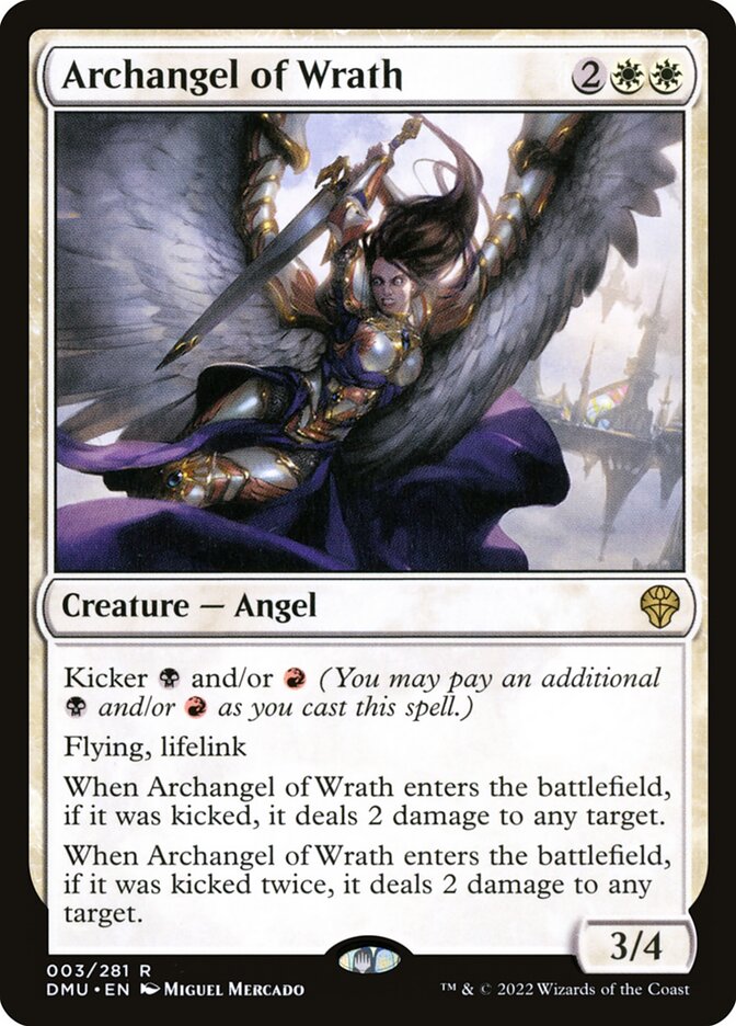 Archangel of Wrath 3/281 (Dominaria United)  - Foil | Good Games Cannington