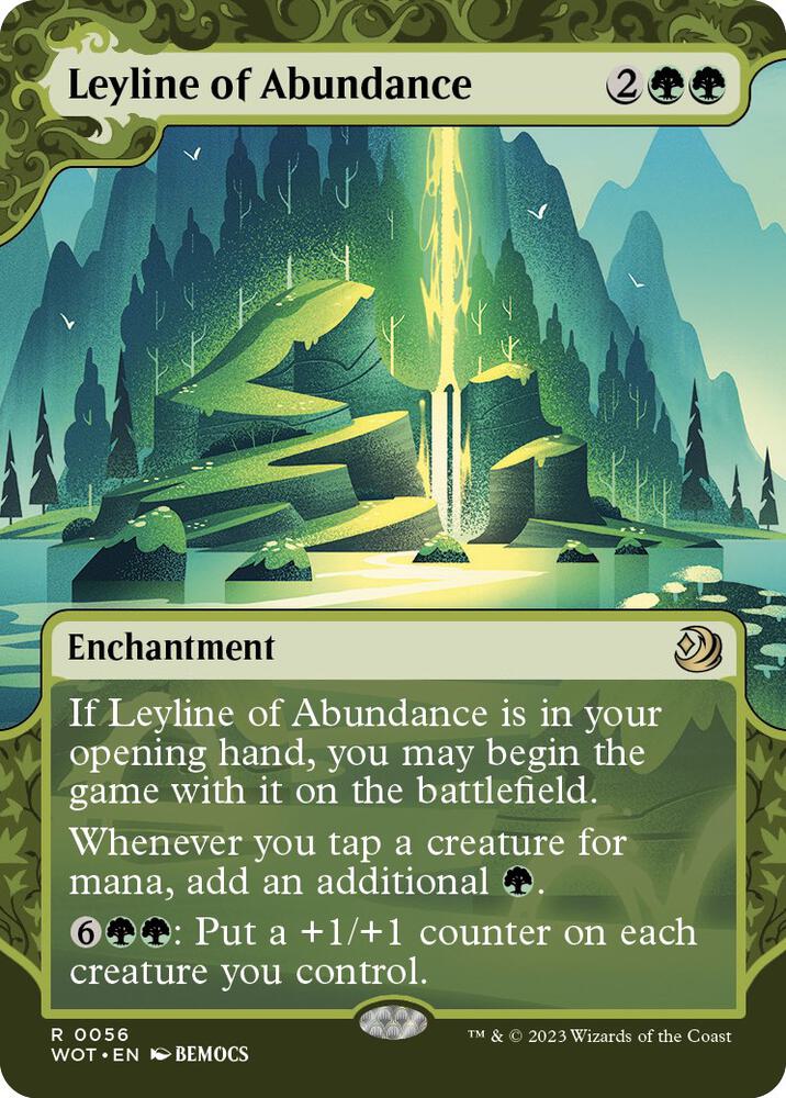 Leyline of Abundance 56/63 (Wilds of Eldraine: Enchanting Tales)  - Showcase | Good Games Cannington