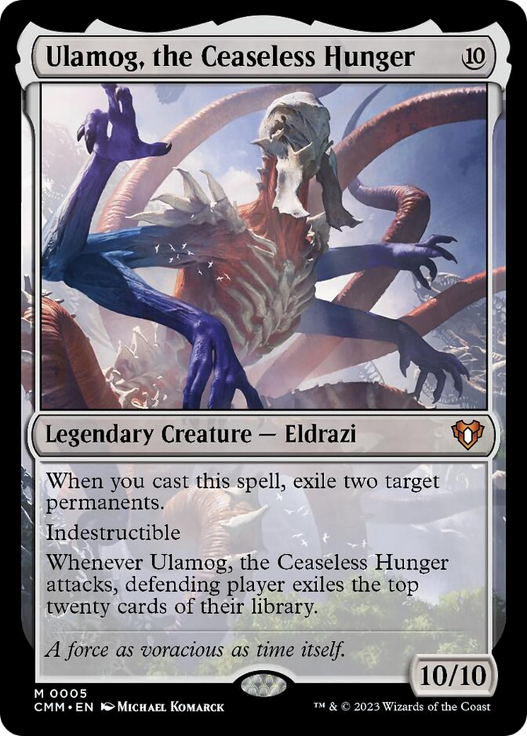 Ulamog, the Ceaseless Hunger [Commander Masters] | Good Games Cannington