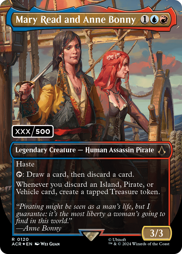Mary Read and Anne Bonny (English) (Serial Numbered) [Assassin's Creed] | Good Games Cannington
