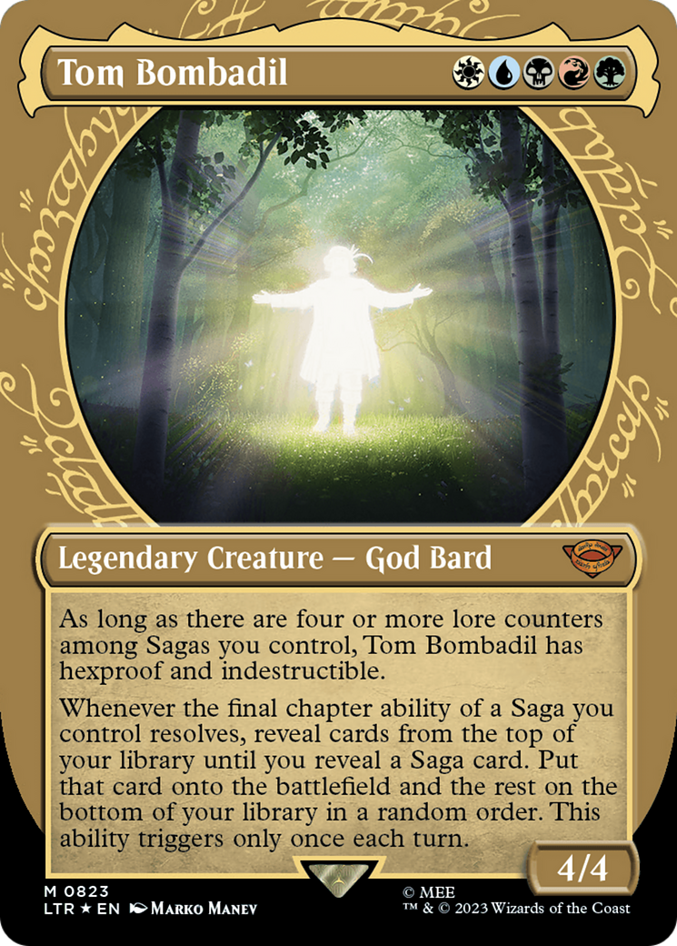 Tom Bombadil (Showcase) (Surge Foil) [The Lord of the Rings: Tales of Middle-Earth] | Good Games Cannington