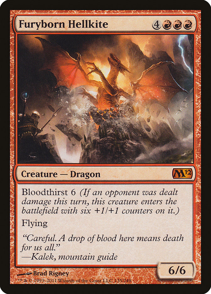Furyborn Hellkite 135 (Magic 2012 (M12))  | Good Games Cannington