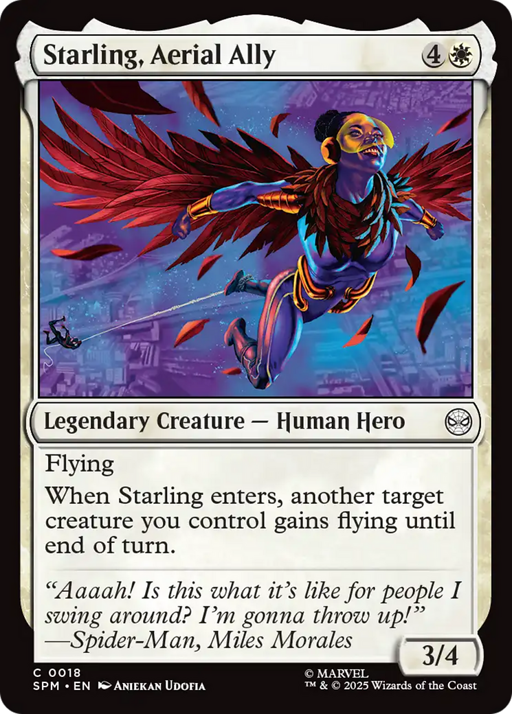 Starling, Aerial Ally [Marvel's Spider-Man] | Good Games Cannington