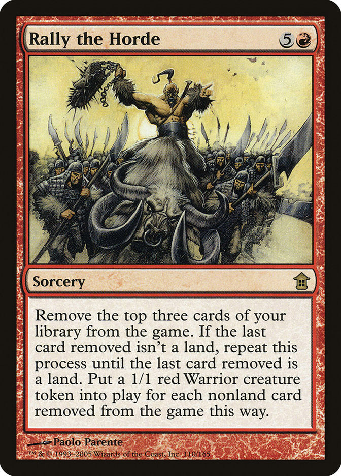 Rally the Horde [Saviors of Kamigawa] | Good Games Cannington