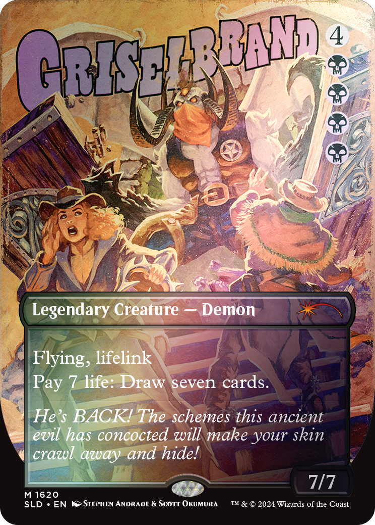 Griselbrand (1620) (Rainbow Foil) [Secret Lair Drop Series] | Good Games Cannington