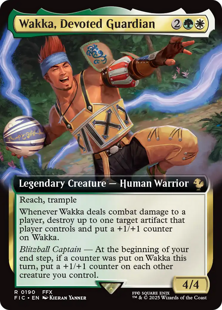Wakka, Devoted Guardian (Extended Art) [FINAL FANTASY Commander] | Good Games Cannington