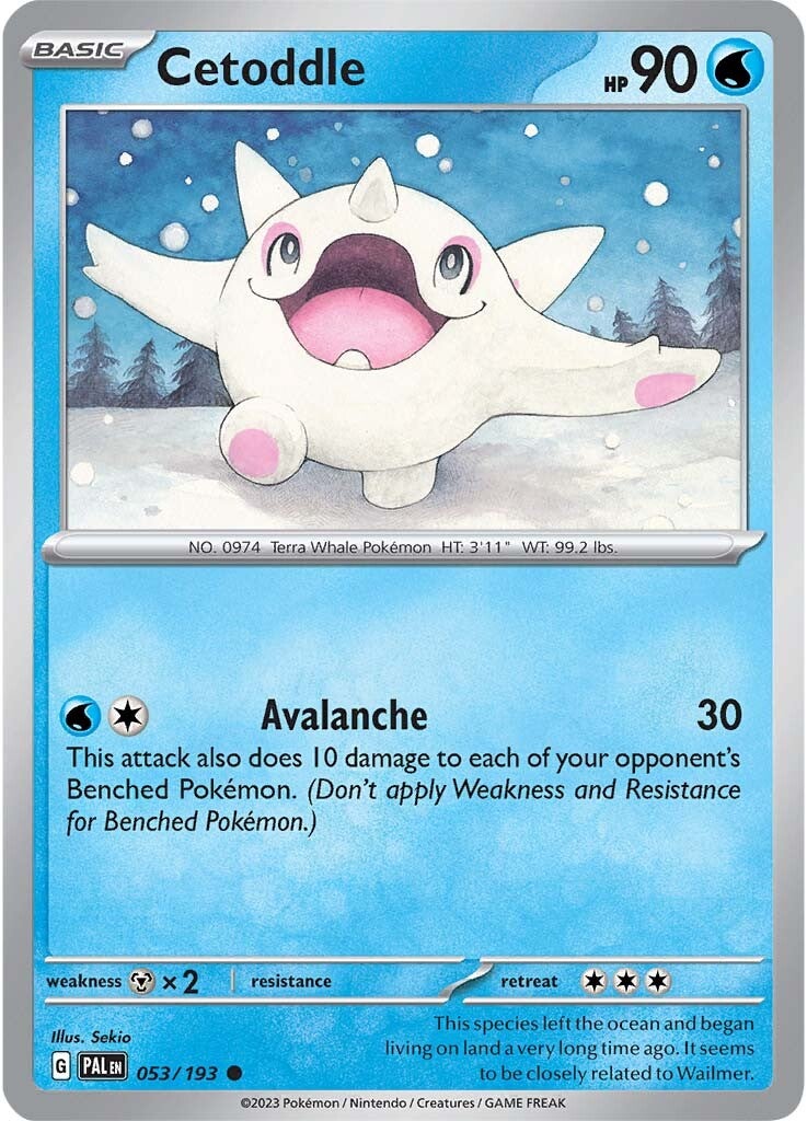 Cetoddle (053/193) [Scarlet & Violet: Paldea Evolved] | Good Games Cannington