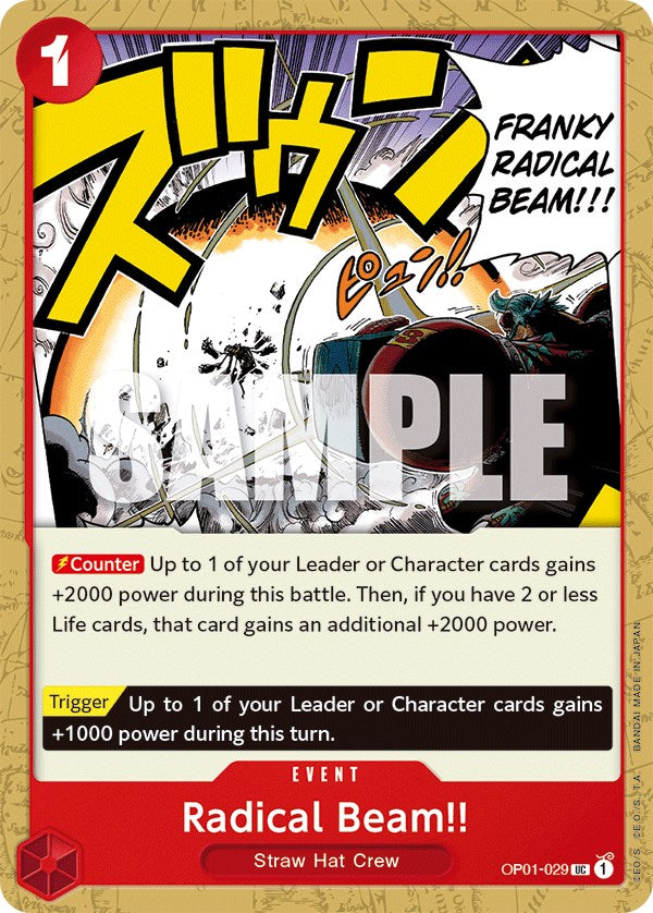 Radical Beam!! [Romance Dawn] | Good Games Cannington