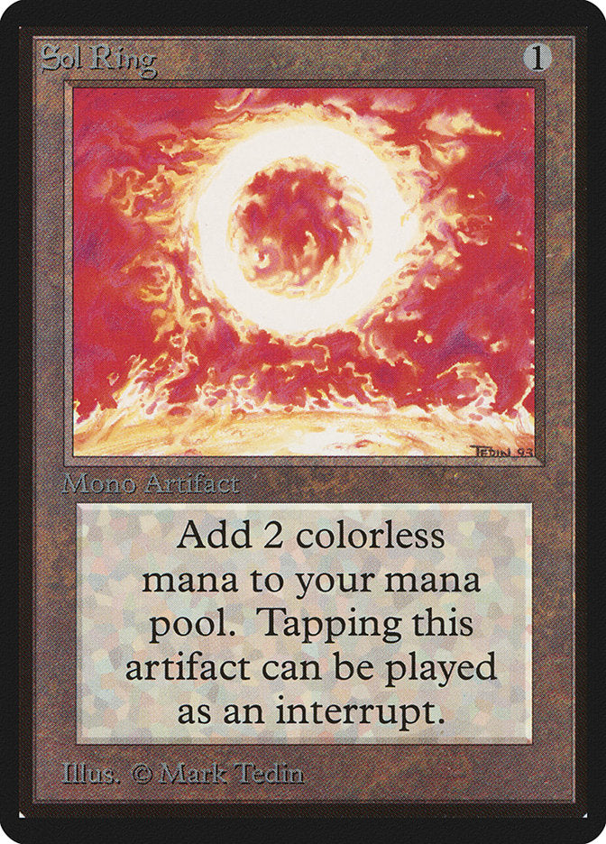 Sol Ring [Beta Edition] | Good Games Cannington