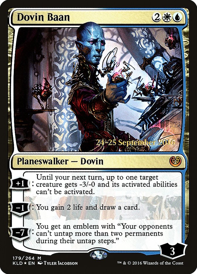 Dovin Baan [Kaladesh Prerelease Promos] | Good Games Cannington