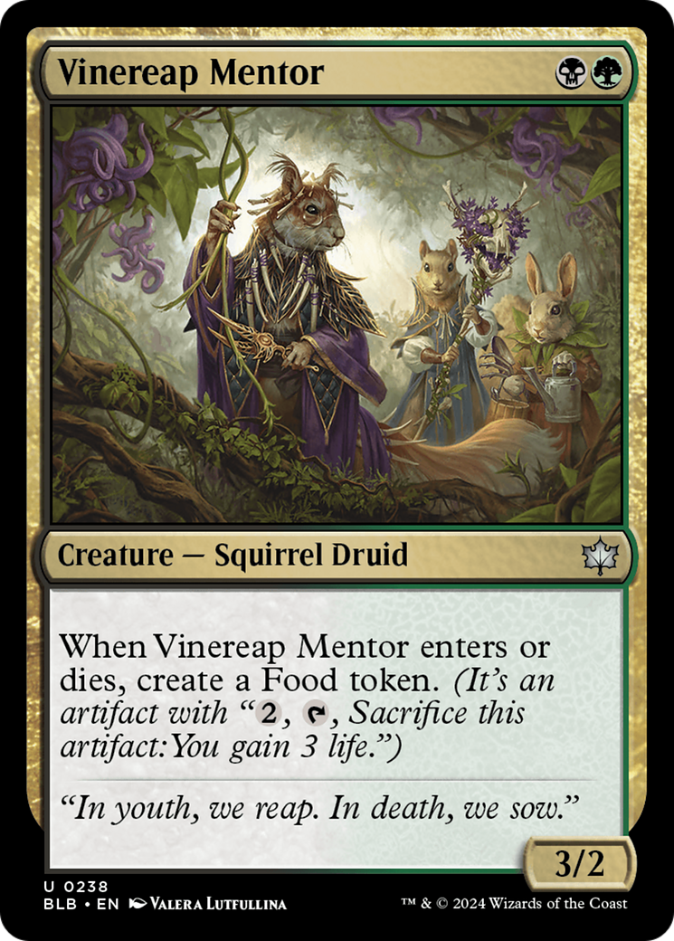 Vinereap Mentor [Bloomburrow] | Good Games Cannington