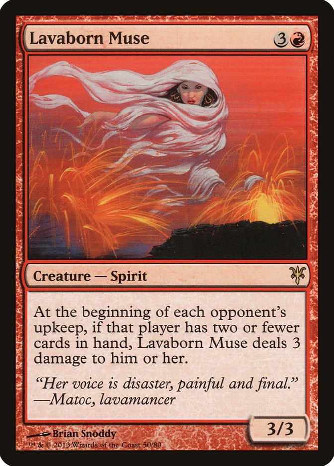 Lavaborn Muse [Duel Decks: Sorin vs. Tibalt] | Good Games Cannington