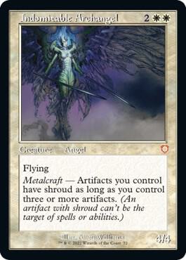 Indomitable Archangel Retro Frame 72/40 (Commander: The Brothers' War)  | Good Games Cannington