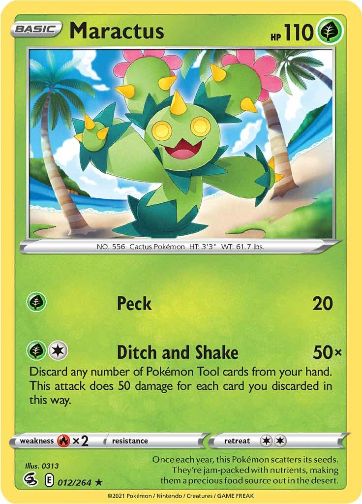 Maractus (012/264) [Sword & Shield: Fusion Strike] | Good Games Cannington