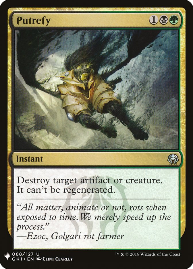 Putrefy [Mystery Booster] | Good Games Cannington