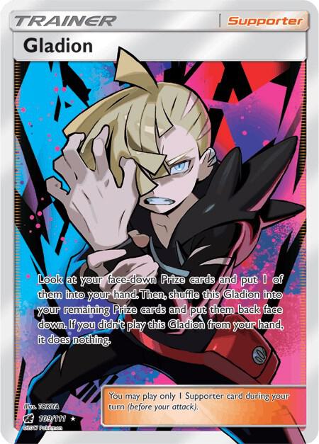 Gladion 109/111 (SM - Crimson Invasion)  - Holofoil | Good Games Cannington