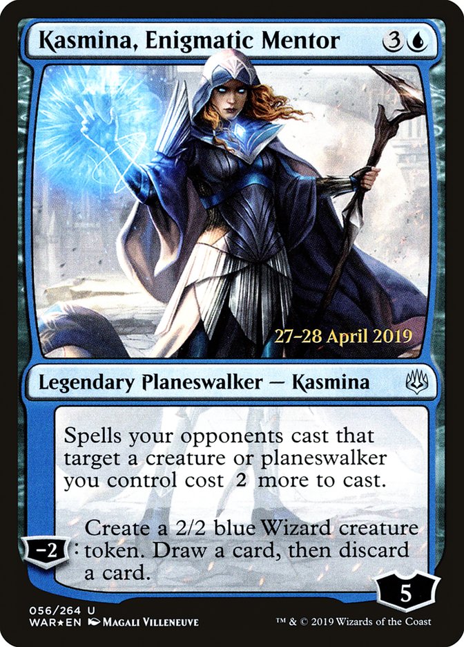 Kasmina, Enigmatic Mentor [War of the Spark Prerelease Promos] | Good Games Cannington