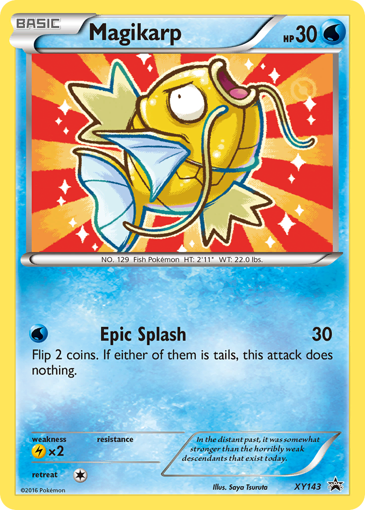 Magikarp (XY143) [XY: Black Star Promos] | Good Games Cannington