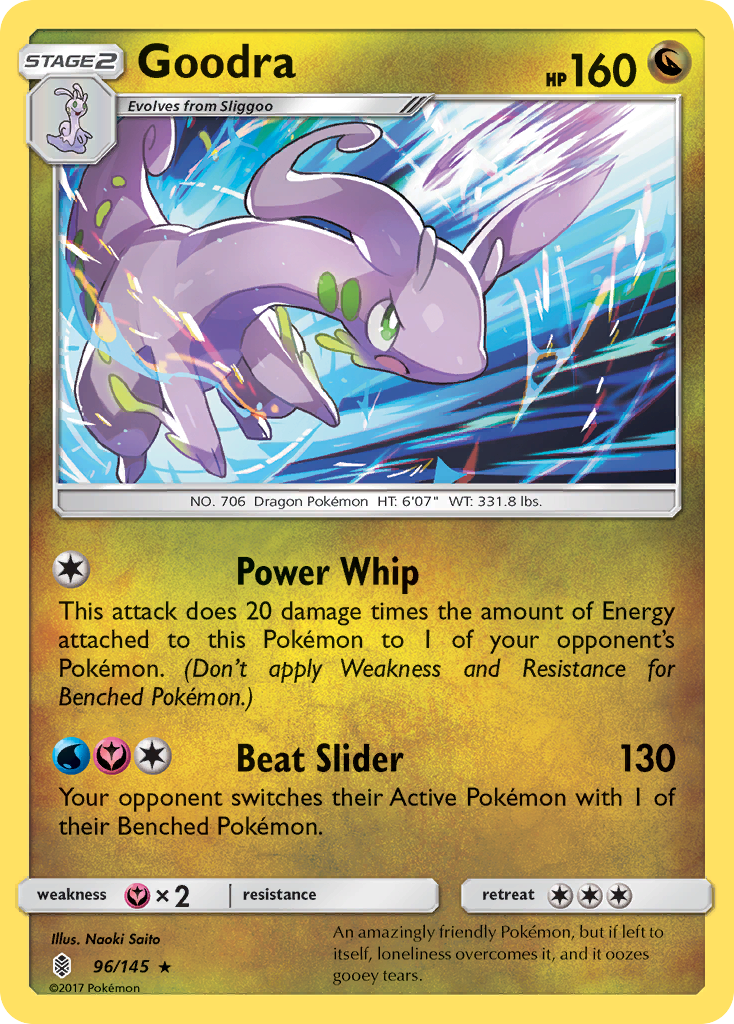 Goodra (96/145) [Sun & Moon: Guardians Rising] | Good Games Cannington