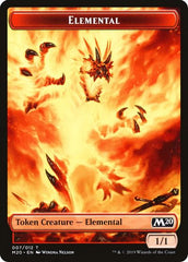 Elemental // Satyr Double-Sided Token [Challenger Decks 2020 Tokens] | Good Games Cannington