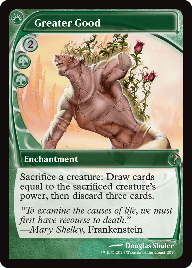 Greater Good (Future Sight) [Mystery Booster 2] | Good Games Cannington