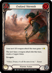 Outland Skirmish (Blue) [EVR068] (Everfest)  1st Edition Normal | Good Games Cannington