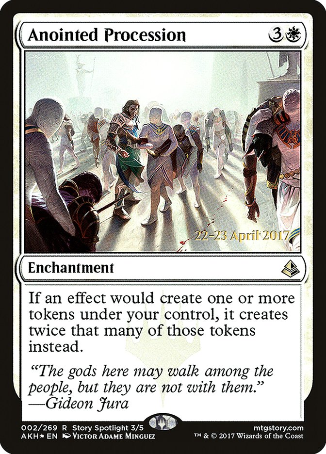 Anointed Procession [Amonkhet Prerelease Promos] | Good Games Cannington