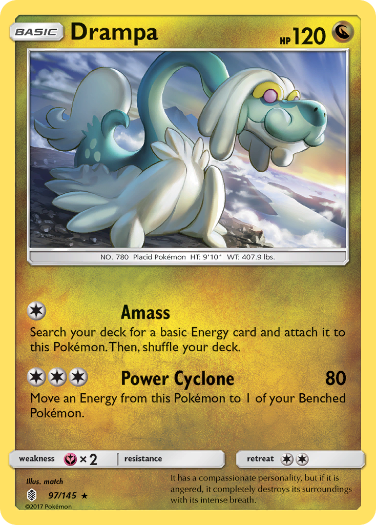 Drampa (97/145) [Sun & Moon: Guardians Rising] | Good Games Cannington