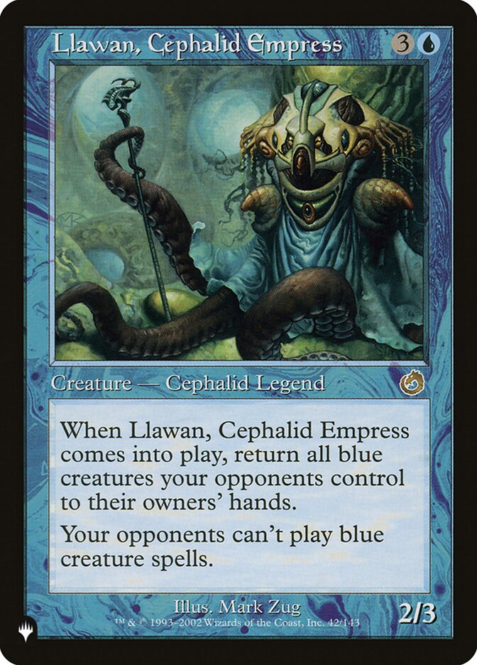Llawan, Cephalid Empress [The List] | Good Games Cannington