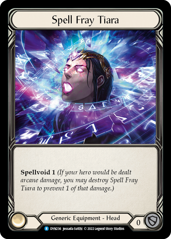 Spell Fray Tiara [DYN236] (Dynasty)  Rainbow Foil | Good Games Cannington