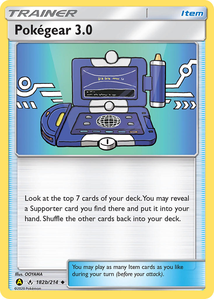Pokegear 3.0 (182b/214) [Alternate Art Promos] | Good Games Cannington