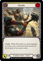 Disable (Yellow) [TCC041] (Round the Table: TCC x LSS) | Good Games Cannington
