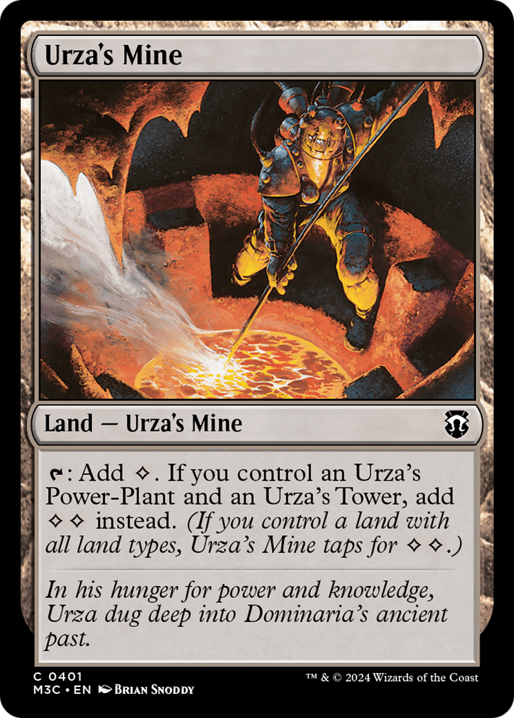 Urza's Mine (Ripple Foil) [Modern Horizons 3 Commander] | Good Games Cannington