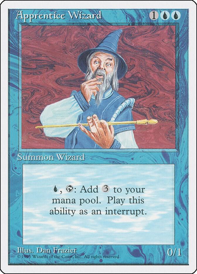 Apprentice Wizard 61/378 (Fourth Edition)  | Good Games Cannington